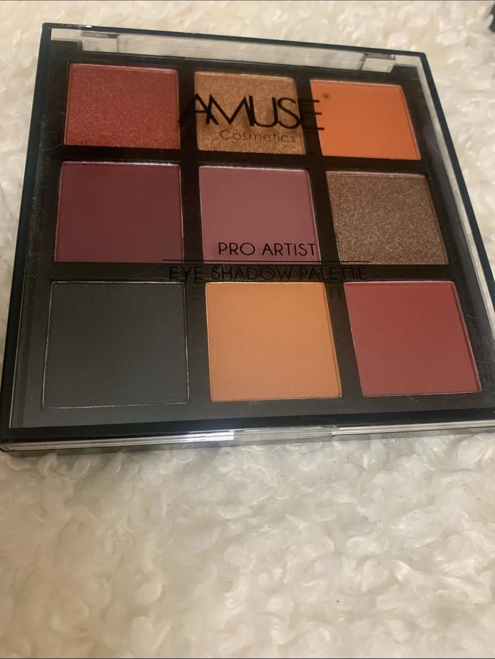 Muse Neutral & Warm Eyeshadow Duo Palette - Browns, Peach, Copper